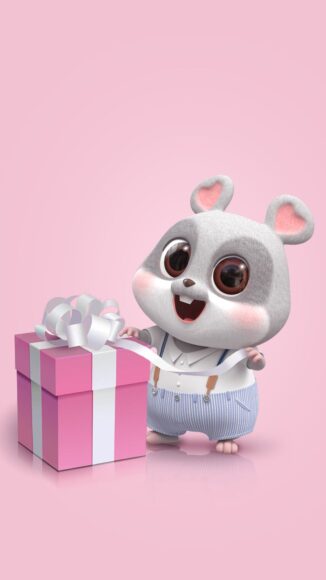 Hình nền con chuột 3D