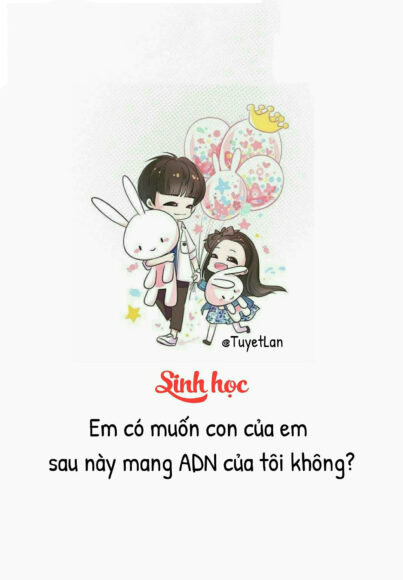 Hình nền cute có chữ thả thính