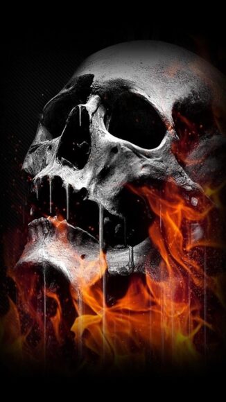 Hình nền mặt quỷ cực đáng sợ