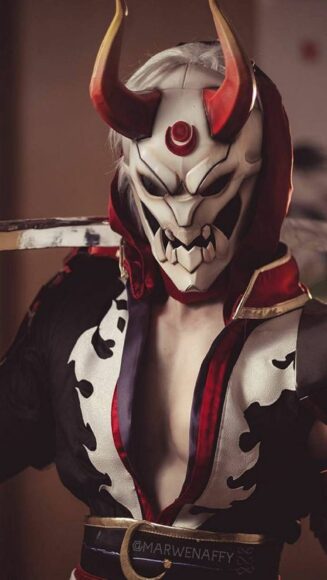 Hình nền mặt quỷ dạ xoa