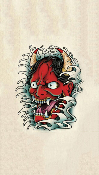 Hình nền mặt quỷ đẹp nhất cho điện thoại