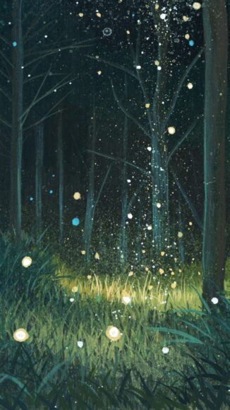 Hình nền phong thủy mệnh Mộc lung linh