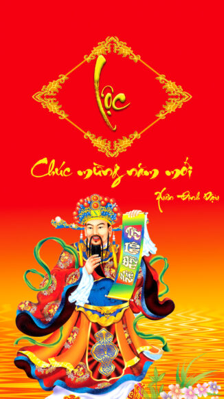 Hình nền phúc lộc thọ cho điện thoại