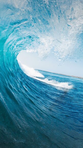 Hình nền sóng biển cho điện thoại