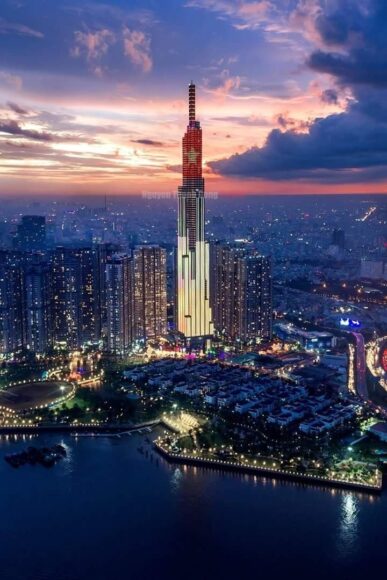 Hình nền thành phố về đêm bình yên