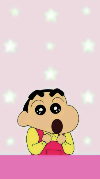 ảnh nền Shin mắt long lanh