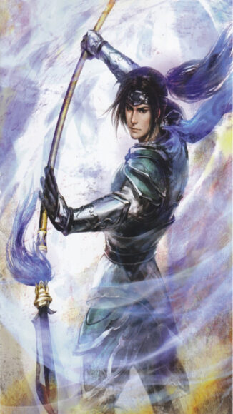 ảnh nền Triệu Vân cầm thương