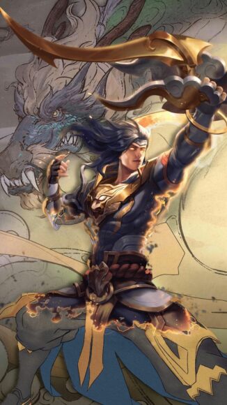 ảnh nền Triệu Vân độc đáo