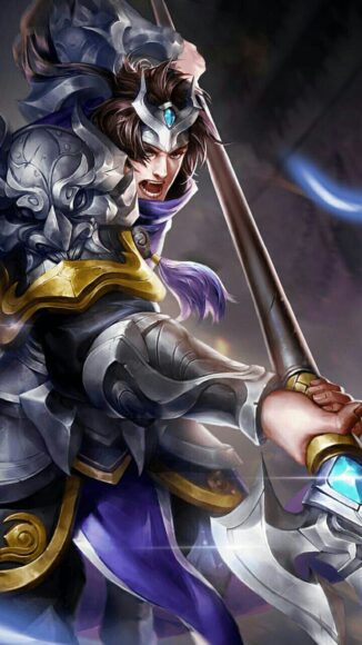 ảnh nền Triệu Vân mạnh mẽ