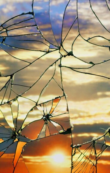 ảnh nền màn hình vỡ cảnh hoàng hôn