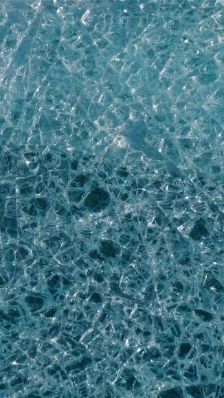 ảnh nền màn hình vỡ đẹp màu xanh