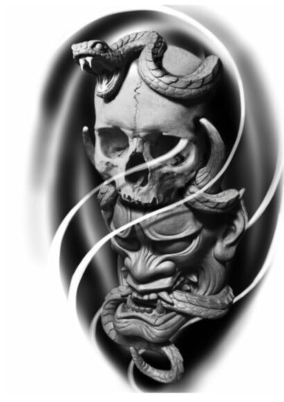 ảnh nền mặt quỷ ma mị