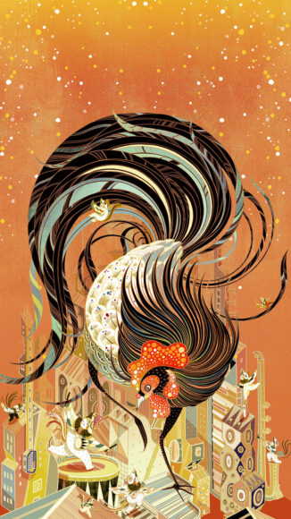 ảnh nền phong thủy may mắn cho mệnh Thổ