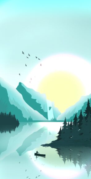 ảnh nền tối giản lãng mạn