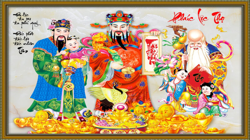 hình nền phúc lộc thọ cực đẹp