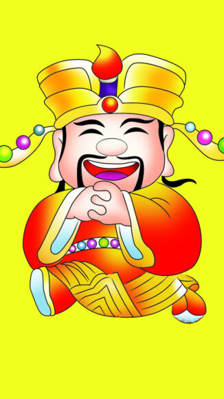 hình nền phúc lộc thọ ông phúc chibi