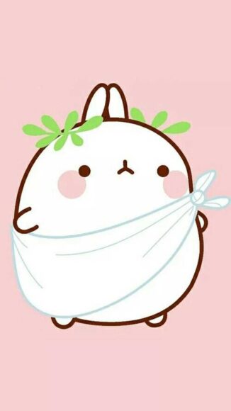 Ảnh nền Thỏ chibi cute