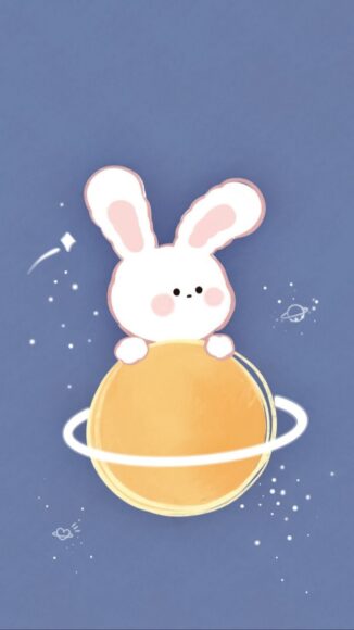 Ảnh nền Thỏ cute cho điện thoại