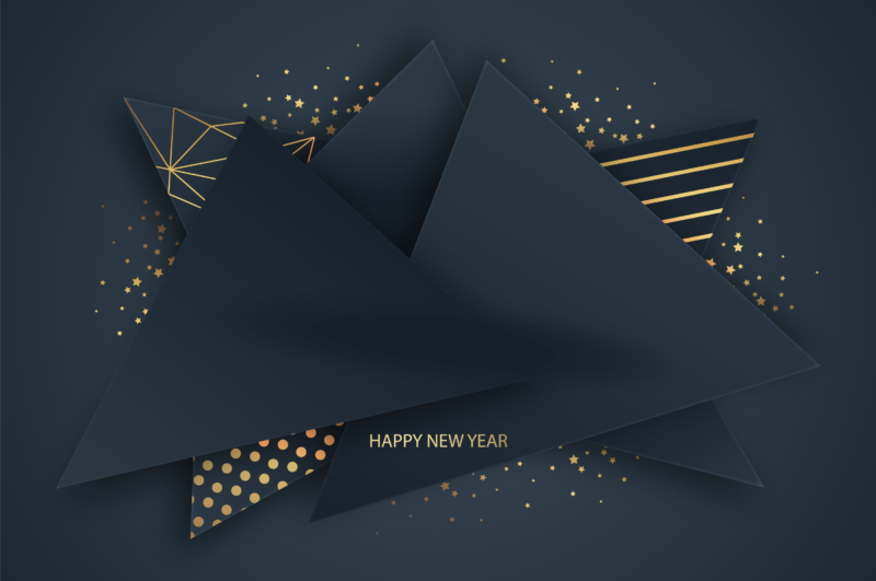 Background chúc mừng năm mới thanh lịch