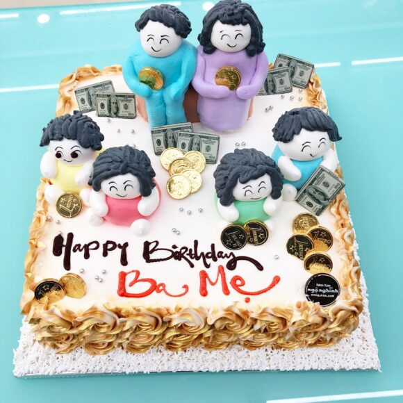 Bánh sinh nhật cha mẹ