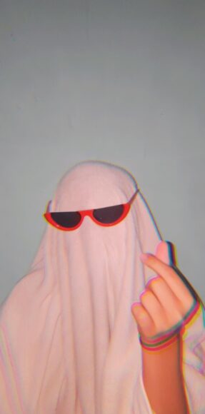 ảnh ma cute hóa trang