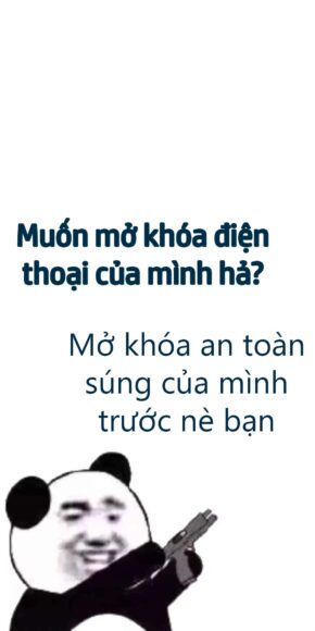 Hình nền mở khóa điện thoại hài hước, thú vị