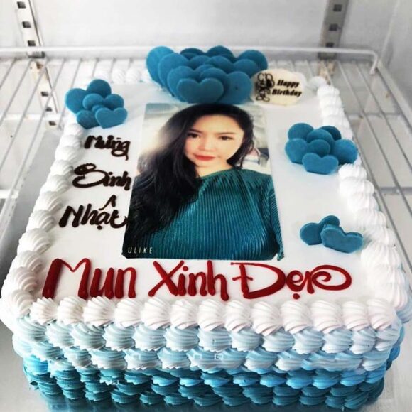 Mẫu bánh sinh nhật in ảnh