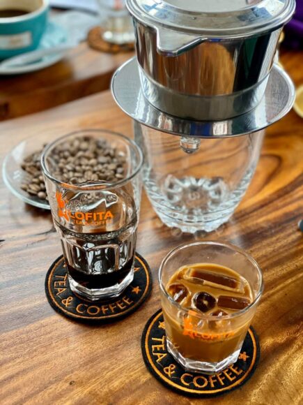 ảnh cafe đang chế