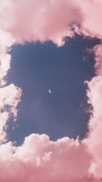 background mây giữa trời đêm