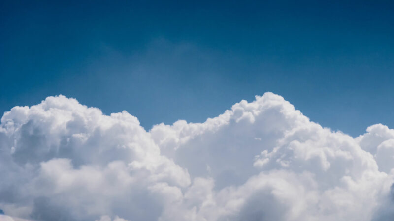 background mây trắng như bông