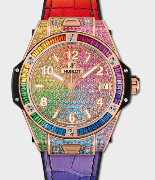mẫu đồng hồ hublot bảy màu