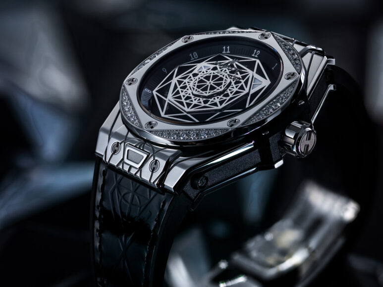 mẫu đồng hồ hublot đen