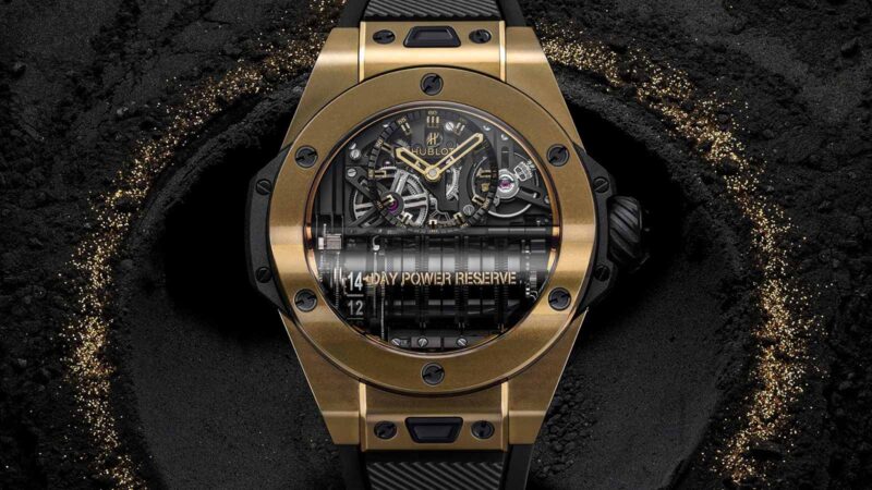 mẫu đồng hồ hublot nâu