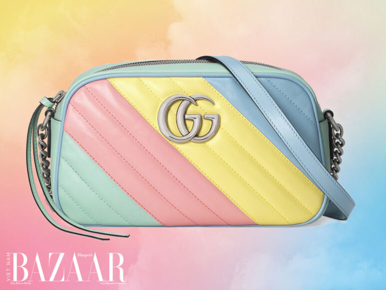 mẫu túi xách Gucci sặc sỡ