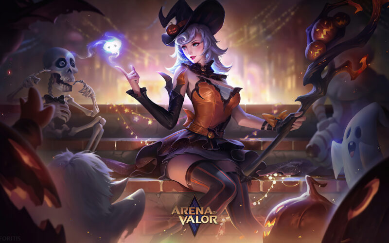 Ảnh Điêu Thuyền phù thủy bí ngô