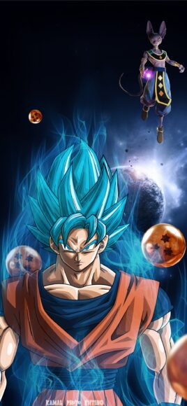 Ảnh Dragon Ball tia sét xanh