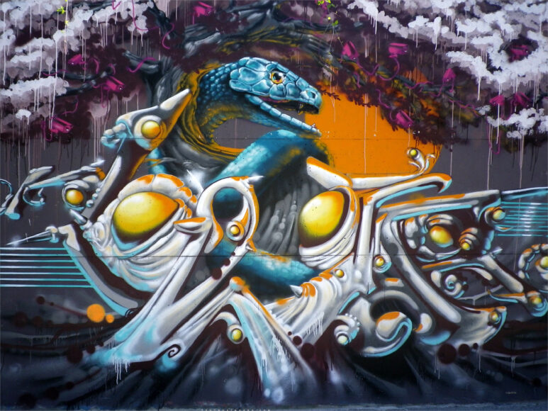 Ảnh Graffiti 3d CỰC ĐẸP