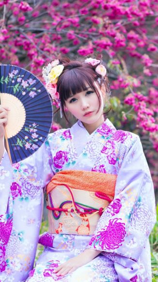 Ảnh Kimono và hot girl