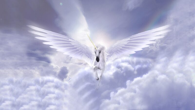 Ảnh Kỳ Lân đang bay