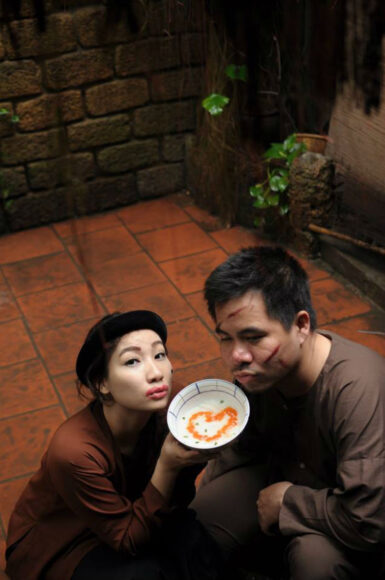 Ảnh Thị Nở và Chí Phèo hiện đại