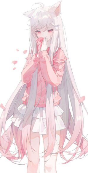 Ảnh Wibu váy hồng