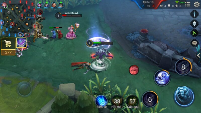 Ảnh Zill chiến đấu