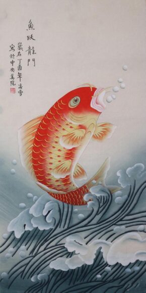 Ảnh cá chép đáng yêu