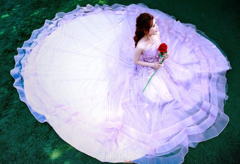 Ảnh cô dâu đơn cực xinh