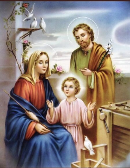 Ảnh gia đình Thánh Gia Thất