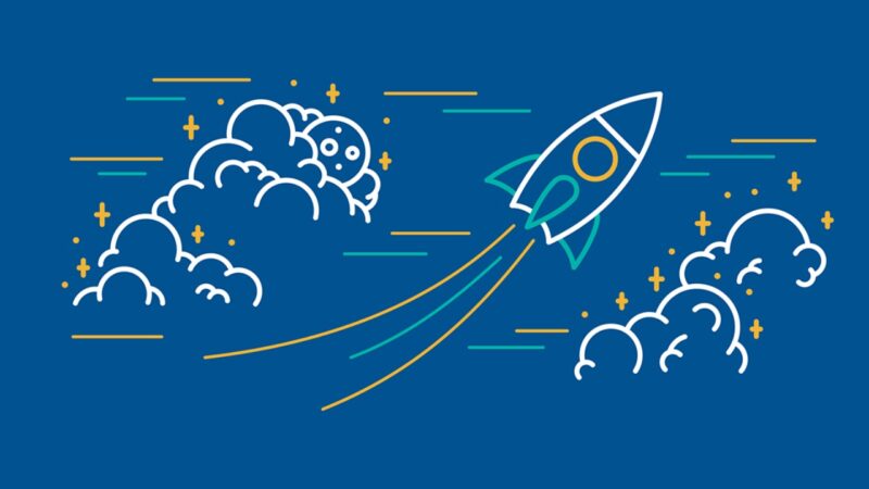 Ảnh khởi nghiệp phi thuyền được phóng