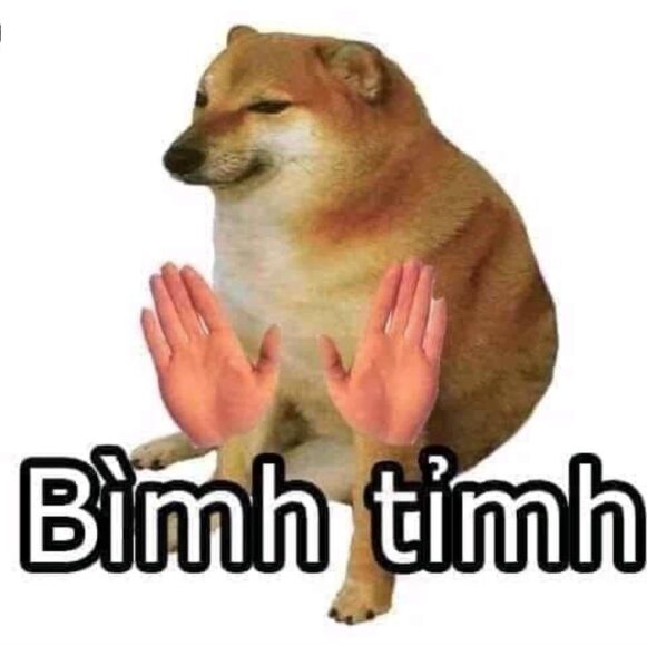 Ảnh meme cheems hài hước nhất