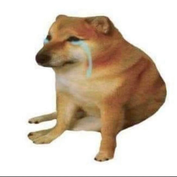 Ảnh meme cheems khóc