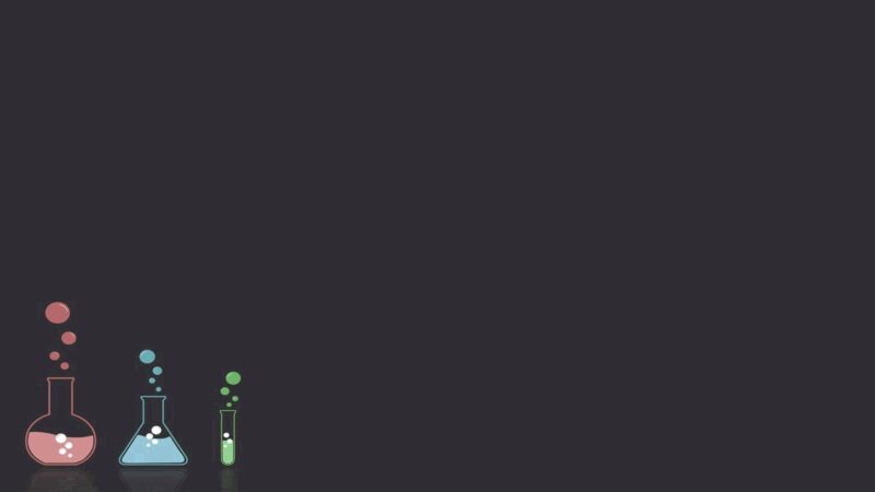 Ảnh nền Hóa Học màu đen