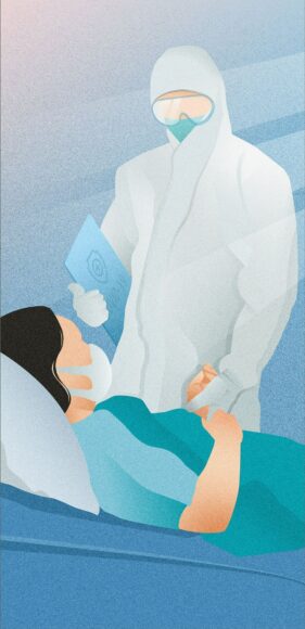 Ảnh nền Vsmart về bác sĩ